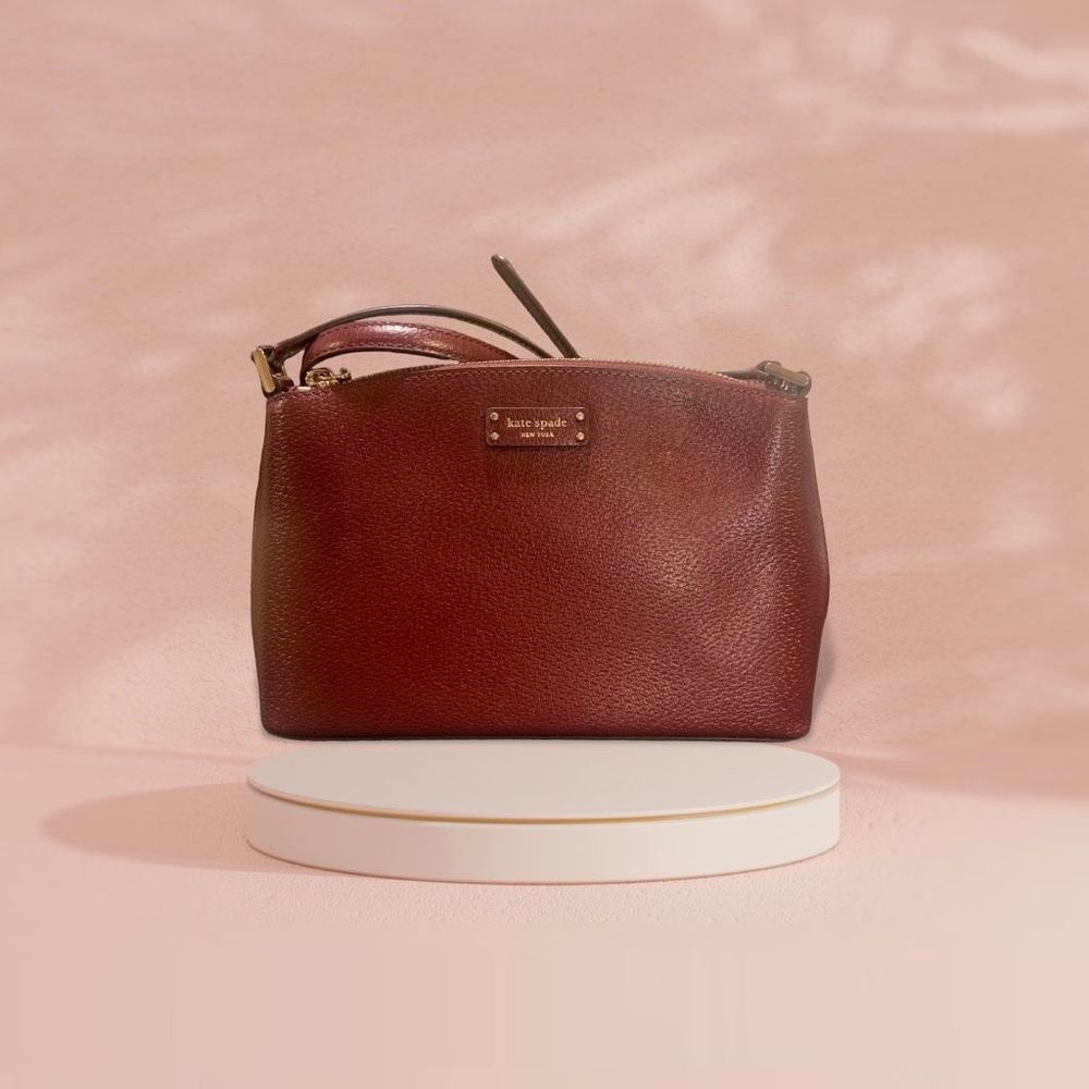 Kate Spade | Jeanne Burgundy Wine Crossbody Purse
